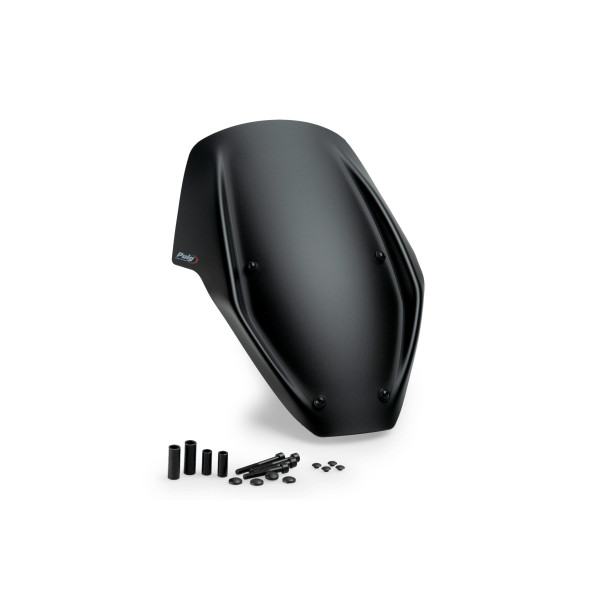 Puig Puig adjustable sport screen | matte black (opaque) | ducati diavel v4 2024>current